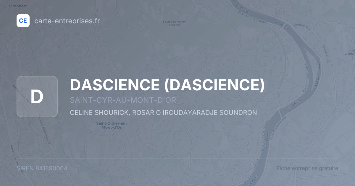 DASCIENCE — 841890064 — fiche entreprise