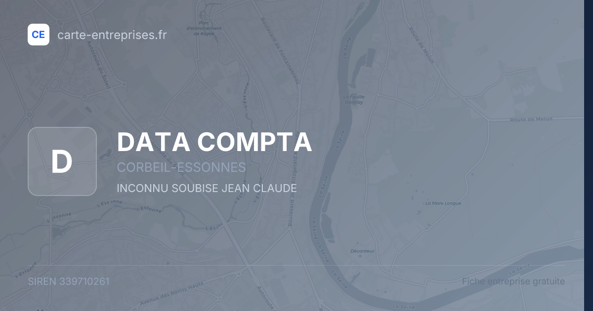 DATA COMPTA — 339710261 — fiche entreprise