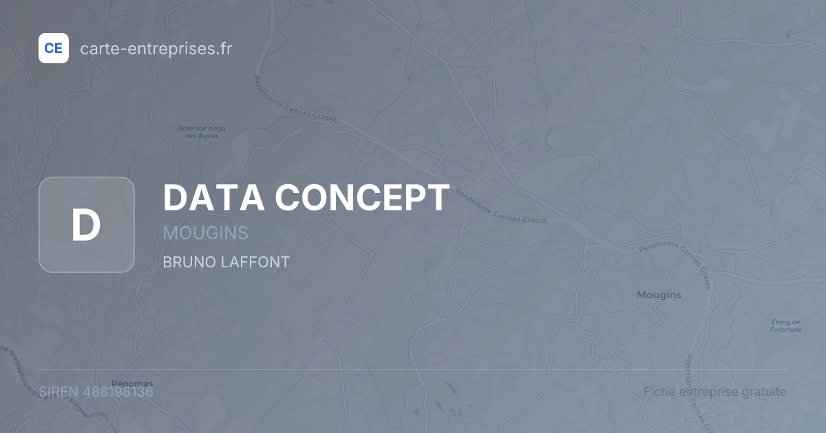 DATA CONCEPT — 488198136 — fiche entreprise