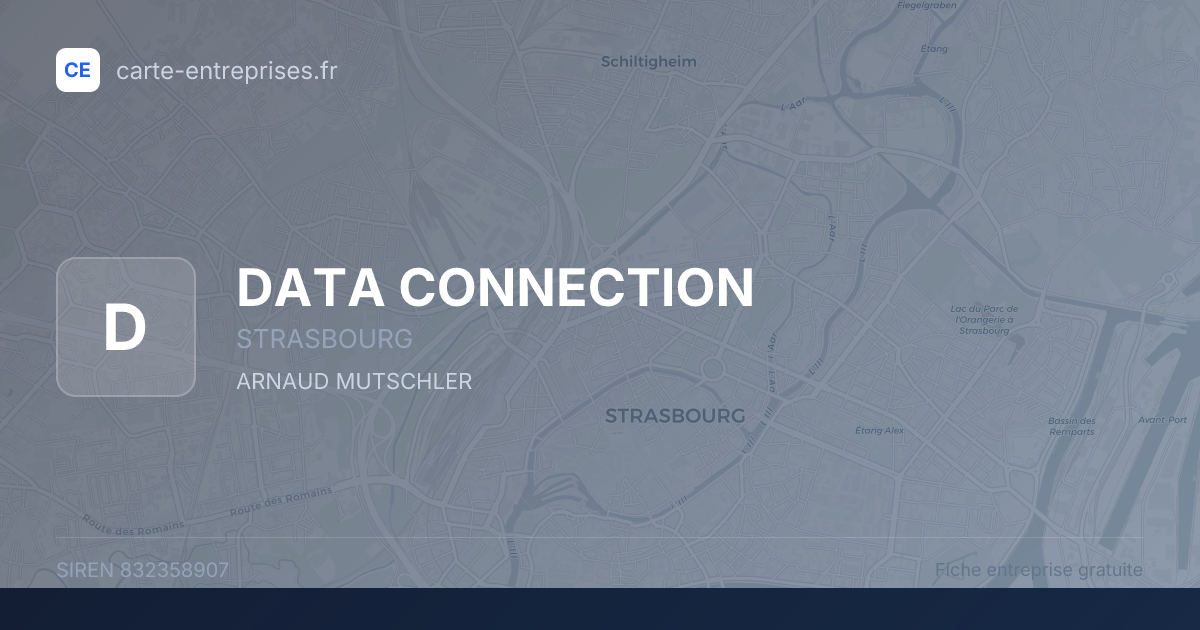 DATA CONNECTION — 832358907 — fiche entreprise