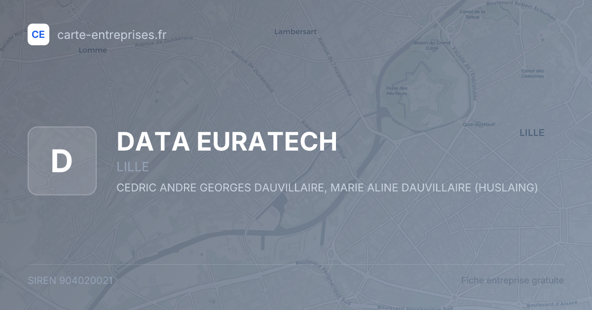 DATA EURATECH — 904020021 — fiche entreprise