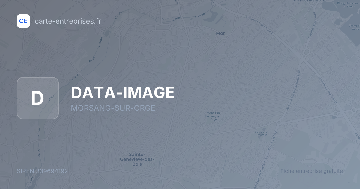 DATA-IMAGE — 339694192 — fiche entreprise