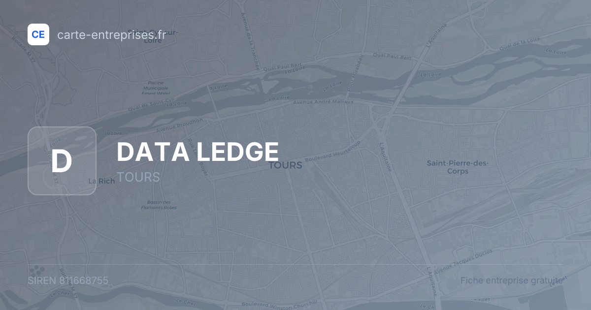 DATA LEDGE — 811668755 — fiche entreprise