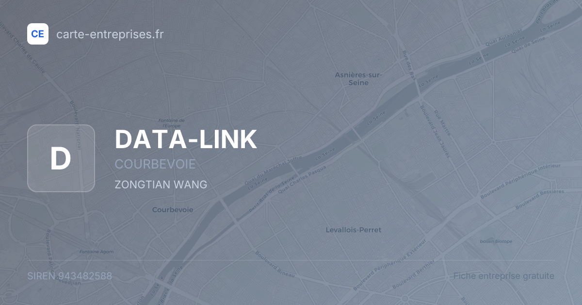 DATA-LINK — 943482588 — fiche entreprise