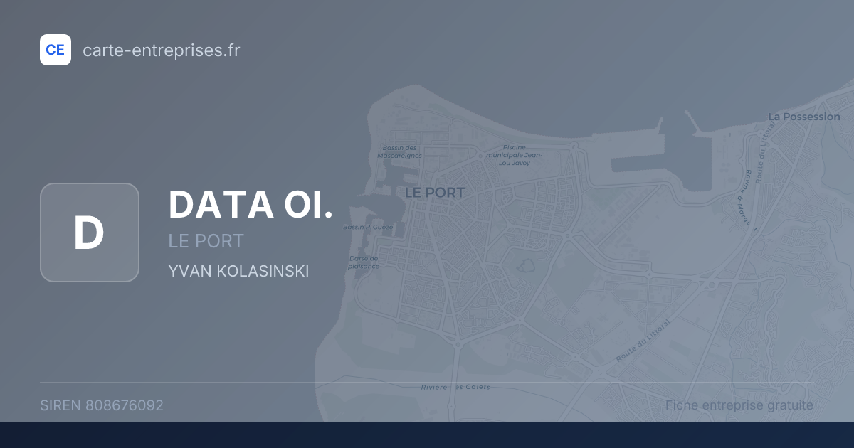 DATA OI. — 808676092 — fiche entreprise