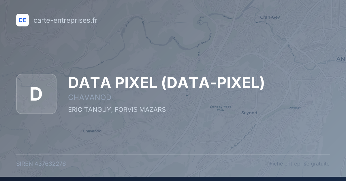 DATA PIXEL (DATA-PIXEL) — 437632276 — fiche entreprise