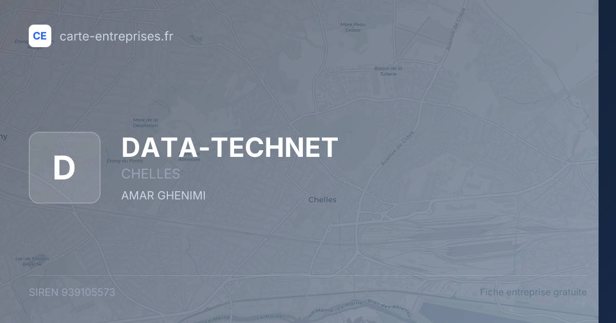 DATA-TECHNET — 939105573 — fiche entreprise