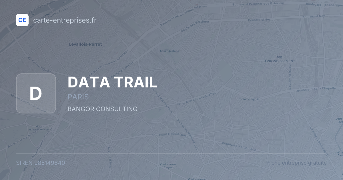 DATA TRAIL — 985149640 — fiche entreprise