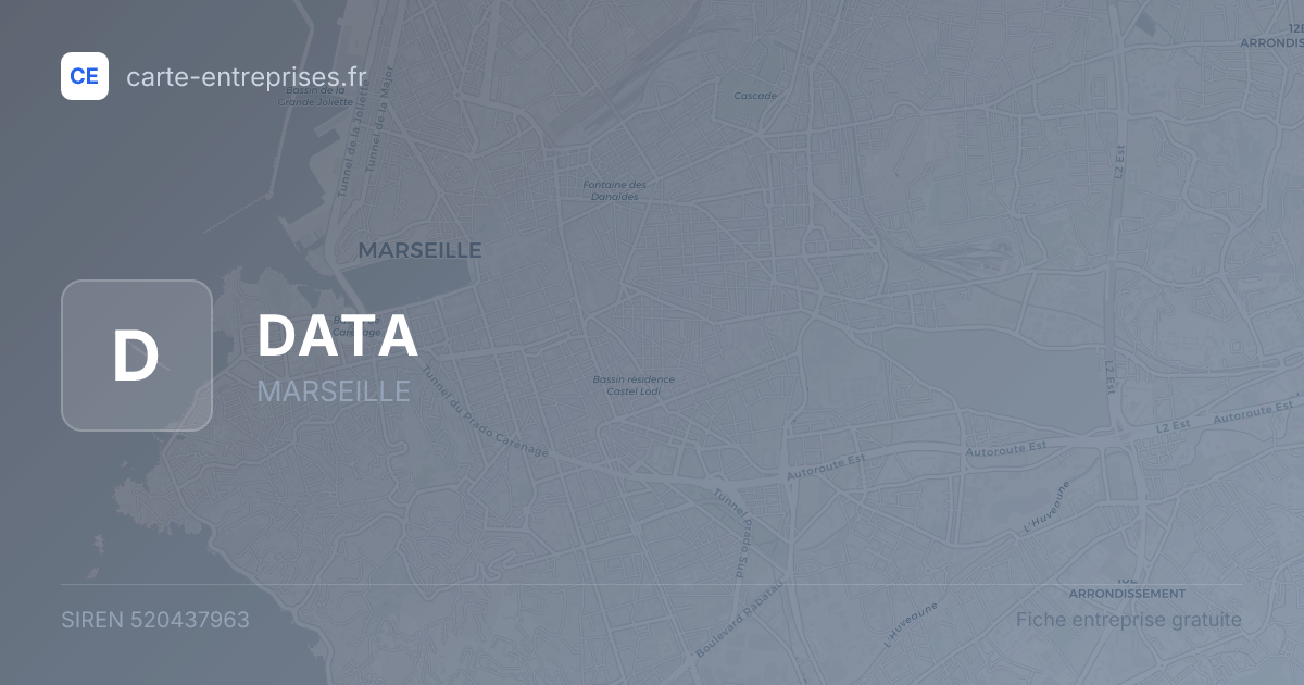 DATA — 520437963 — fiche entreprise