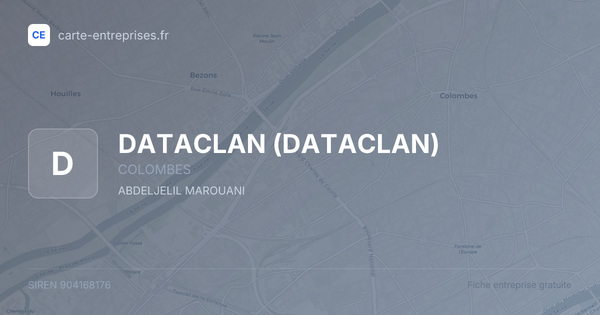 DATACLAN — 904168176 — fiche entreprise