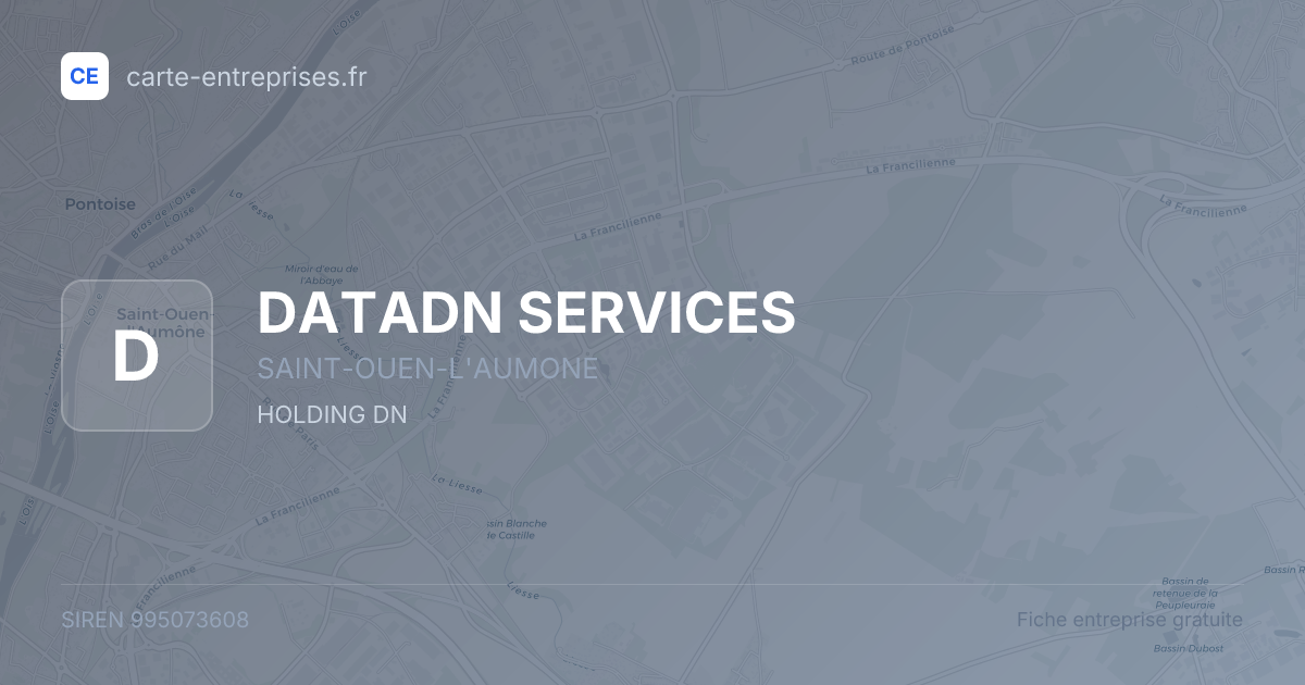 DATADN SERVICES — 995073608 — fiche entreprise