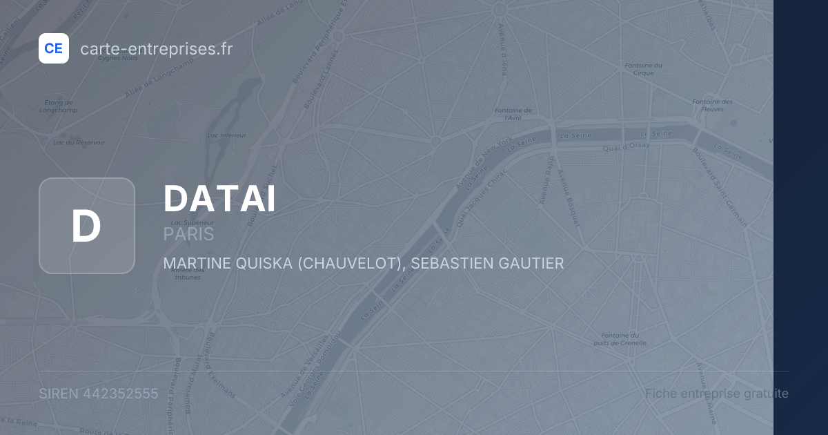 DATAI — 442352555 — fiche entreprise