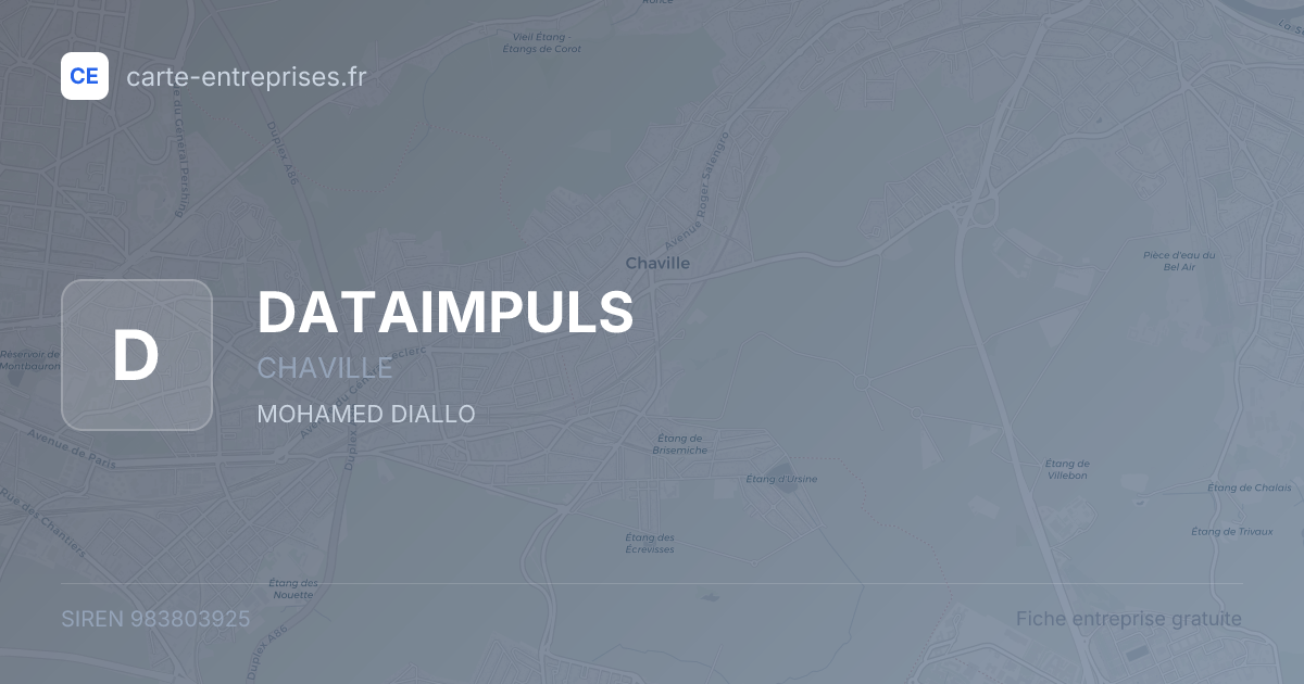 DATAIMPULS — 983803925 — fiche entreprise