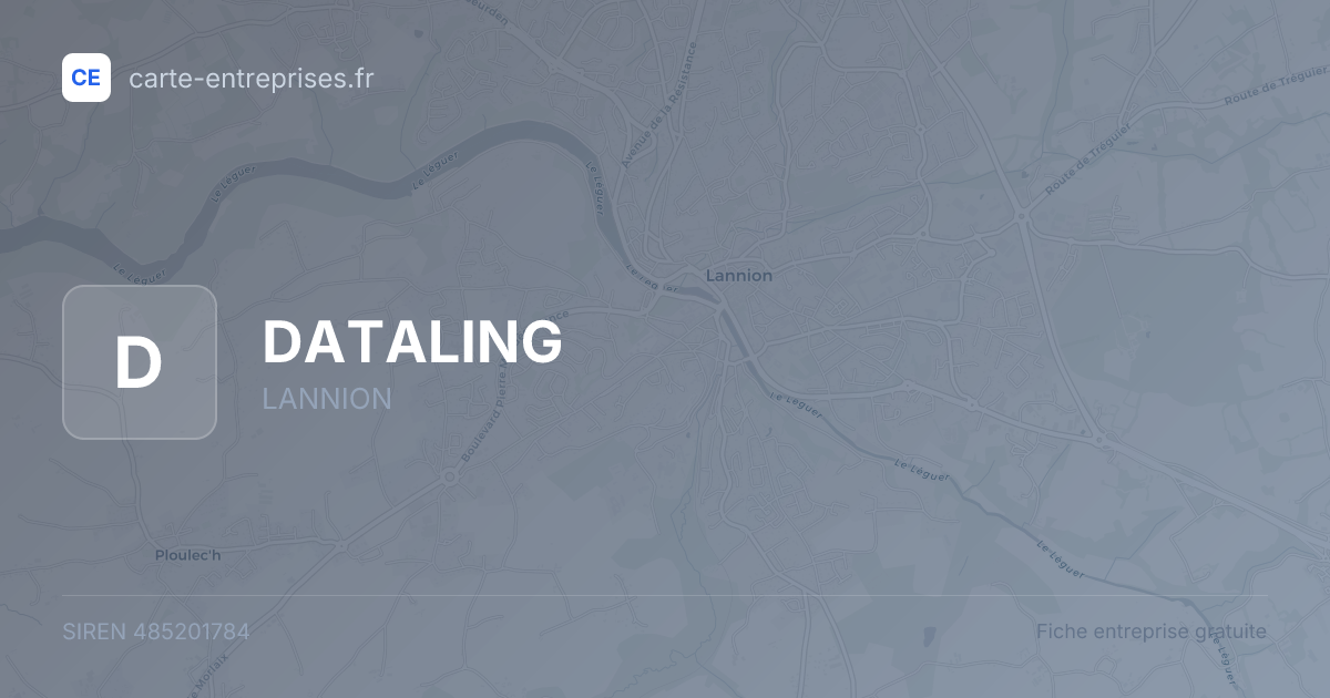DATALING — 485201784 — fiche entreprise