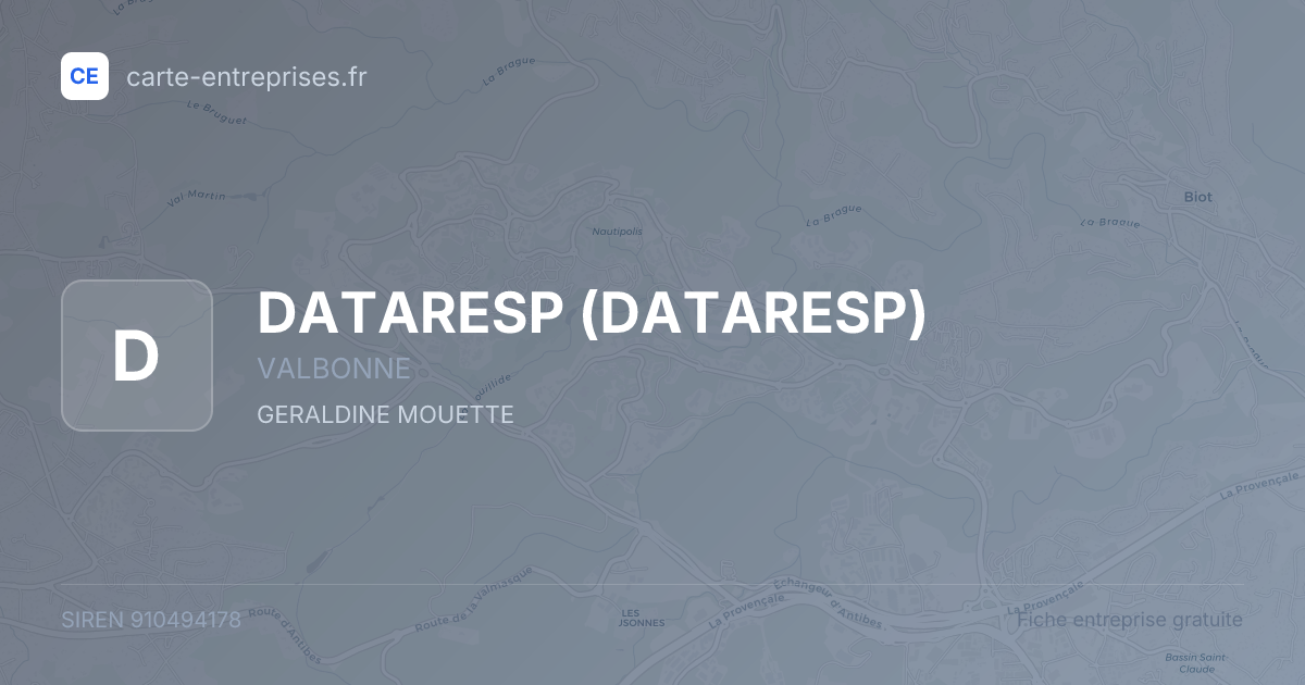 DATARESP — 910494178 — fiche entreprise