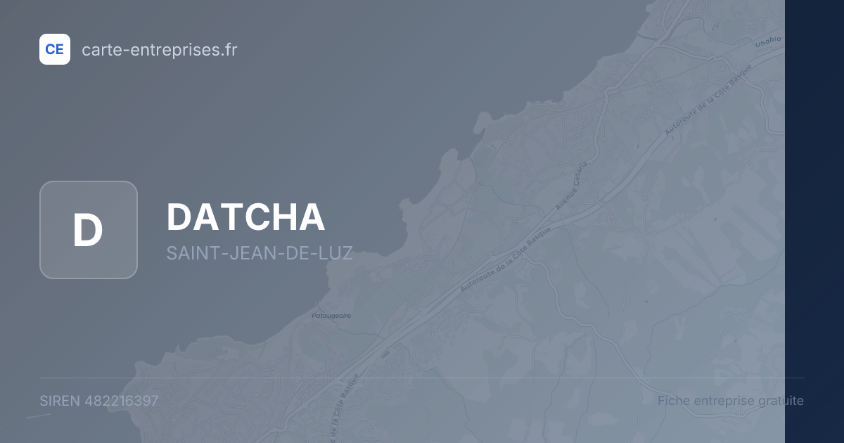 DATCHA — 482216397 — fiche entreprise