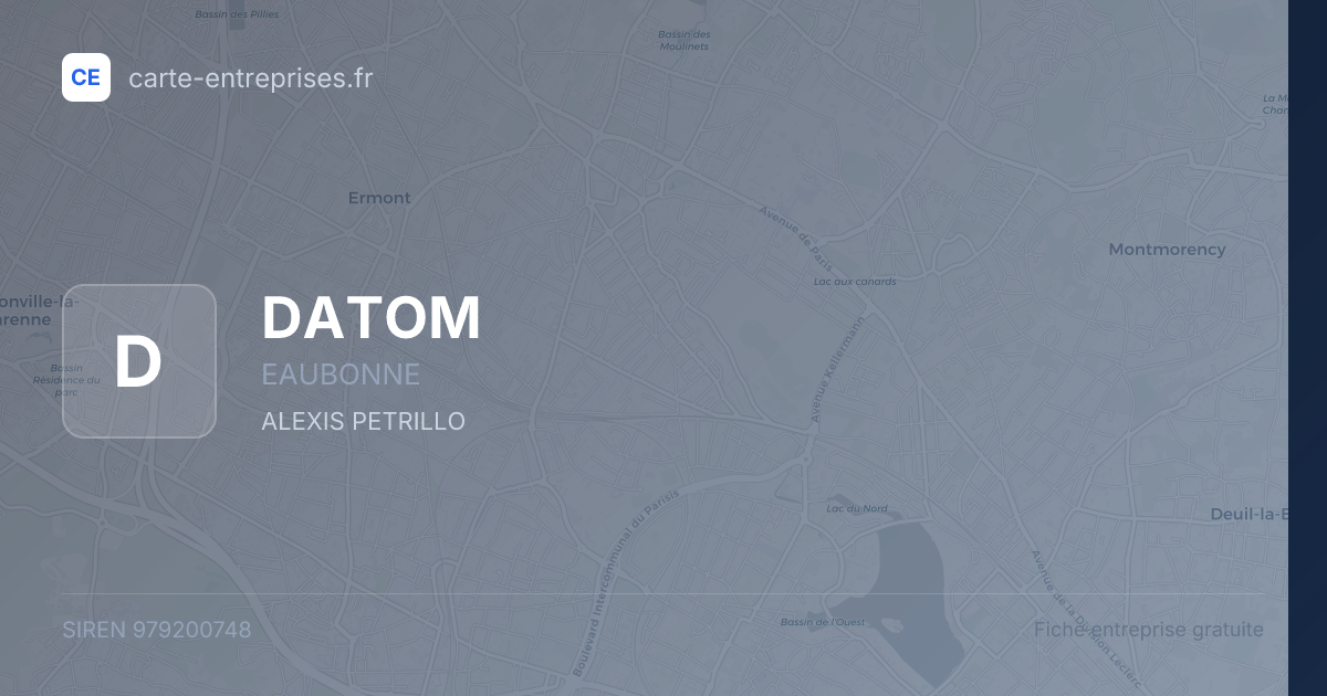 DATOM — 979200748 — fiche entreprise