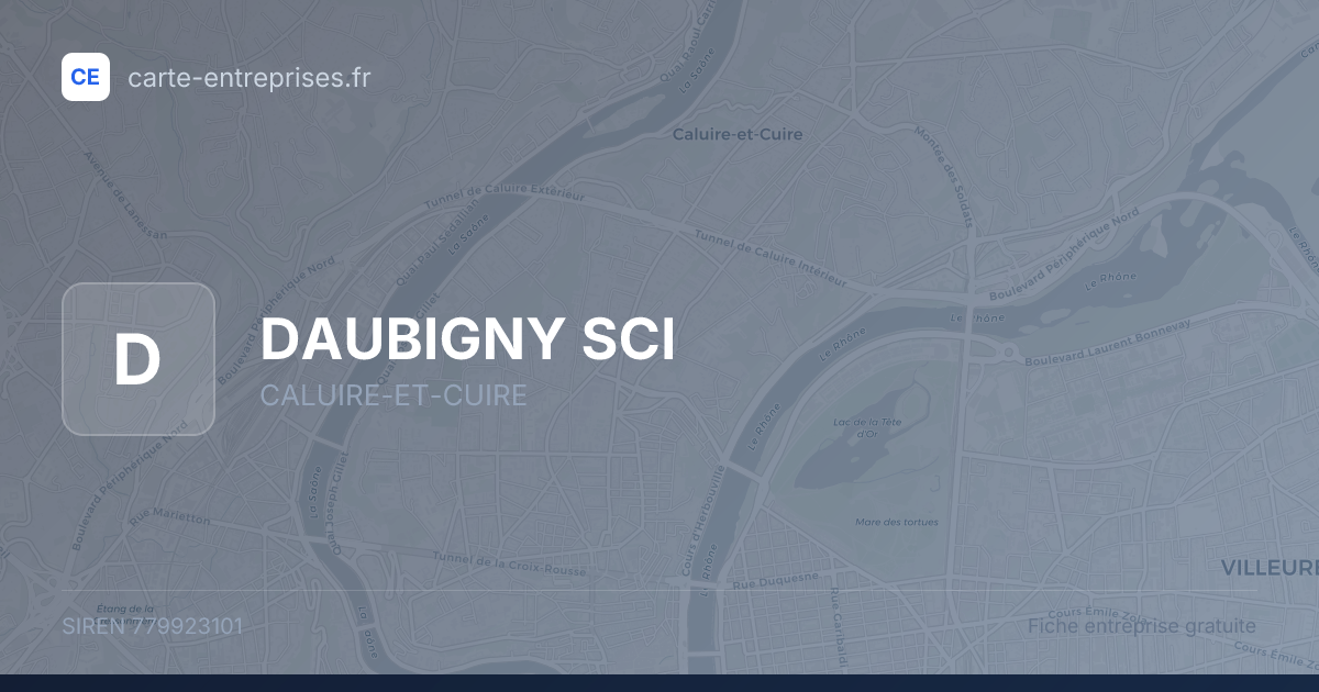 DAUBIGNY SCI — 779923101 — fiche entreprise