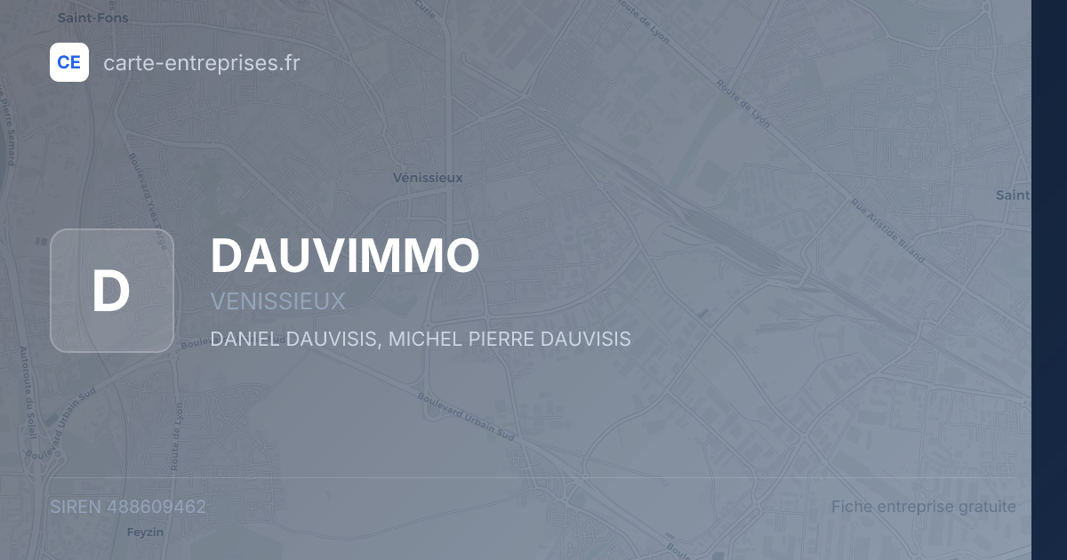 DAUVIMMO — 488609462 — fiche entreprise