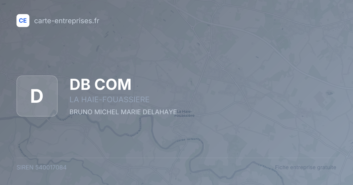 DB COM — 540017084 — fiche entreprise