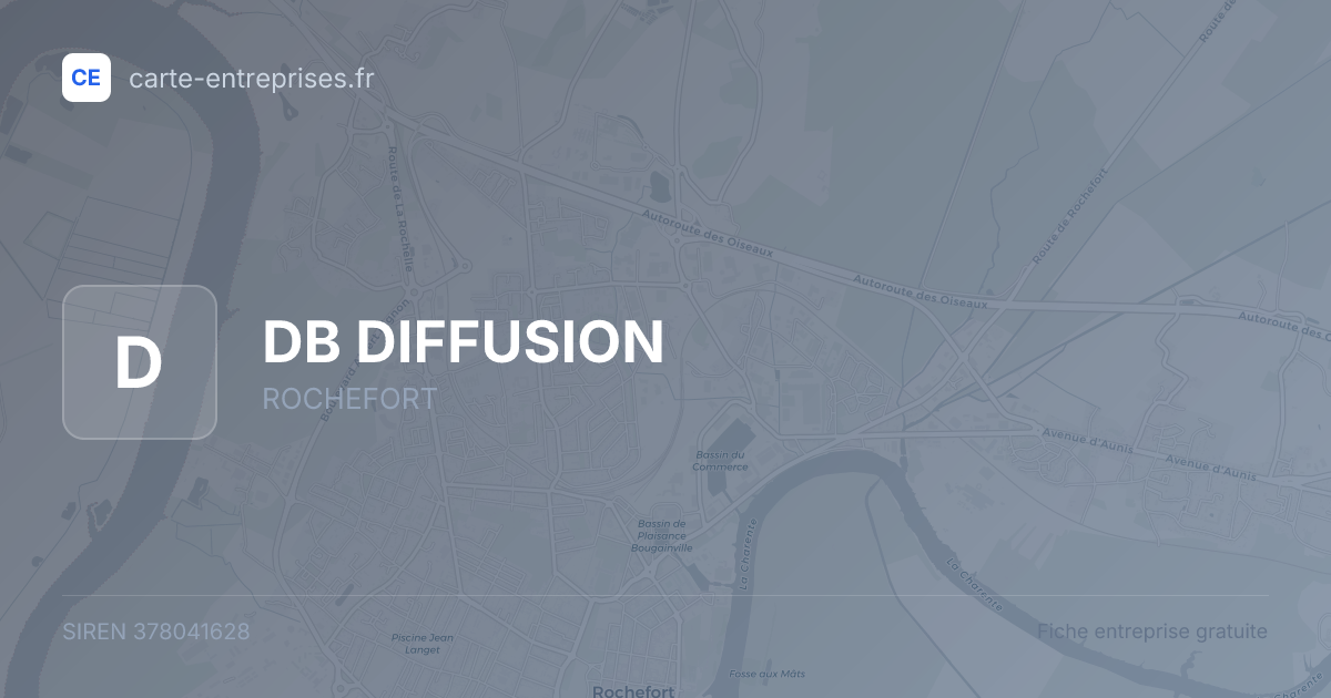 DB DIFFUSION — 378041628 — fiche entreprise