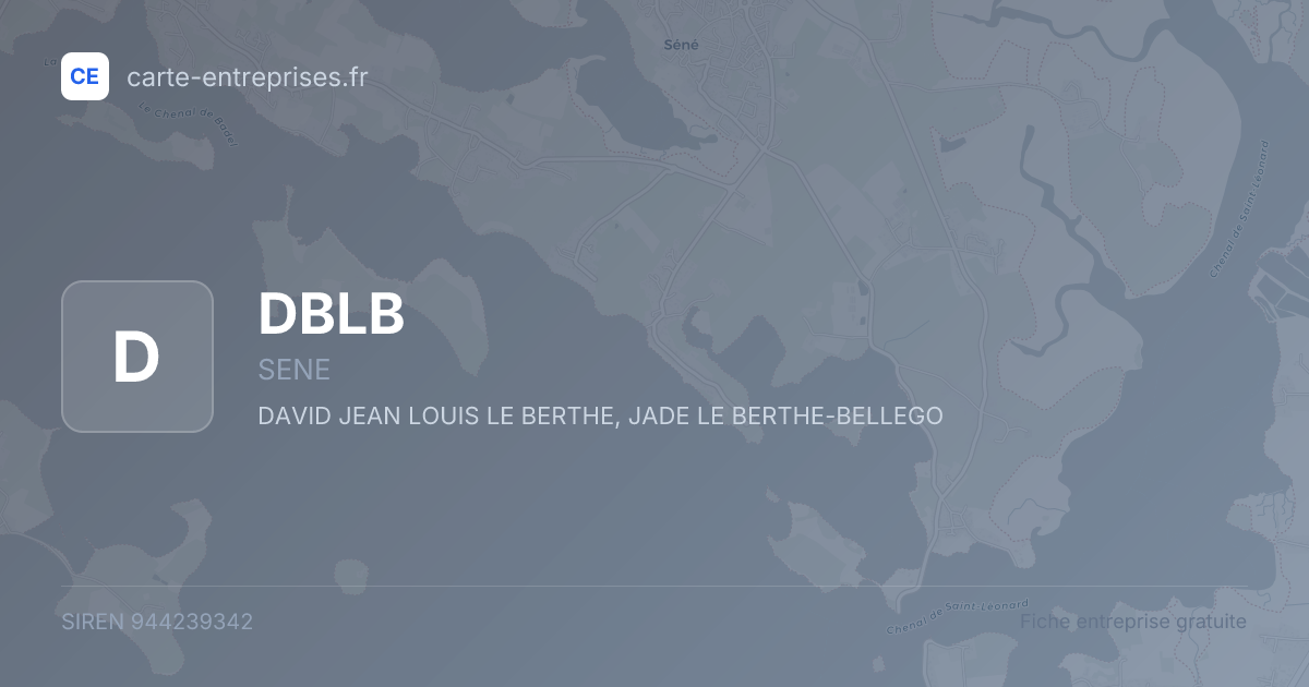 DBLB — 944239342 — fiche entreprise