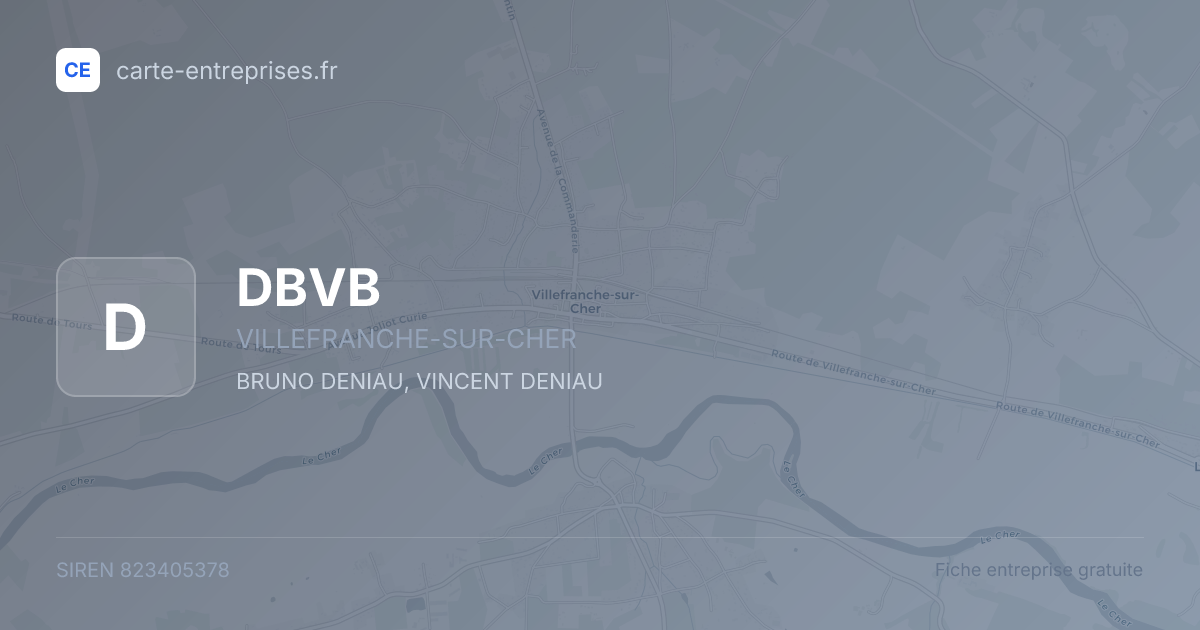DBVB — 823405378 — fiche entreprise