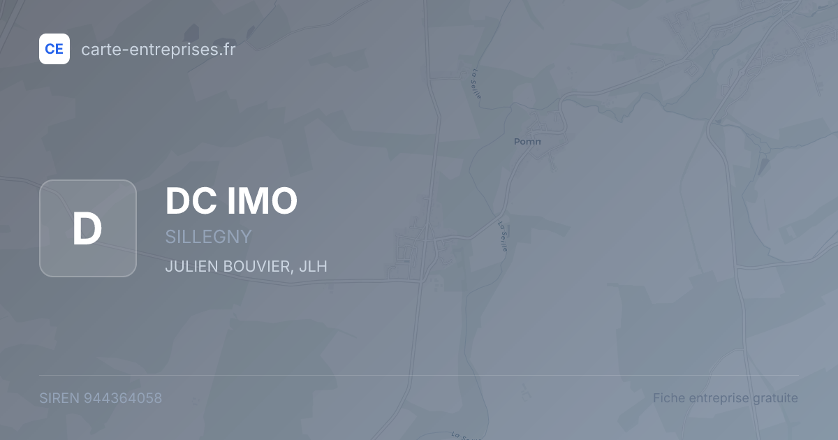 DC IMO — 944364058 — fiche entreprise