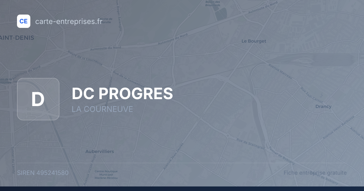 DC PROGRES — 495241580 — fiche entreprise