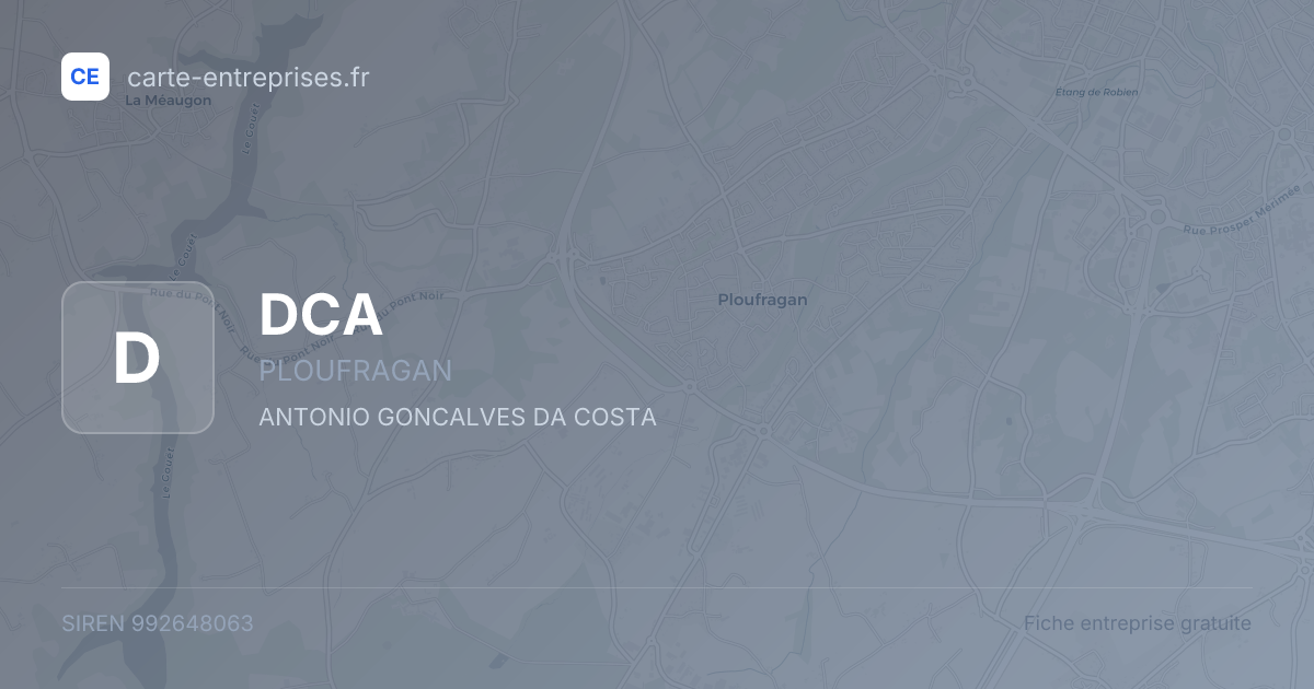 DCA — 992648063 — fiche entreprise
