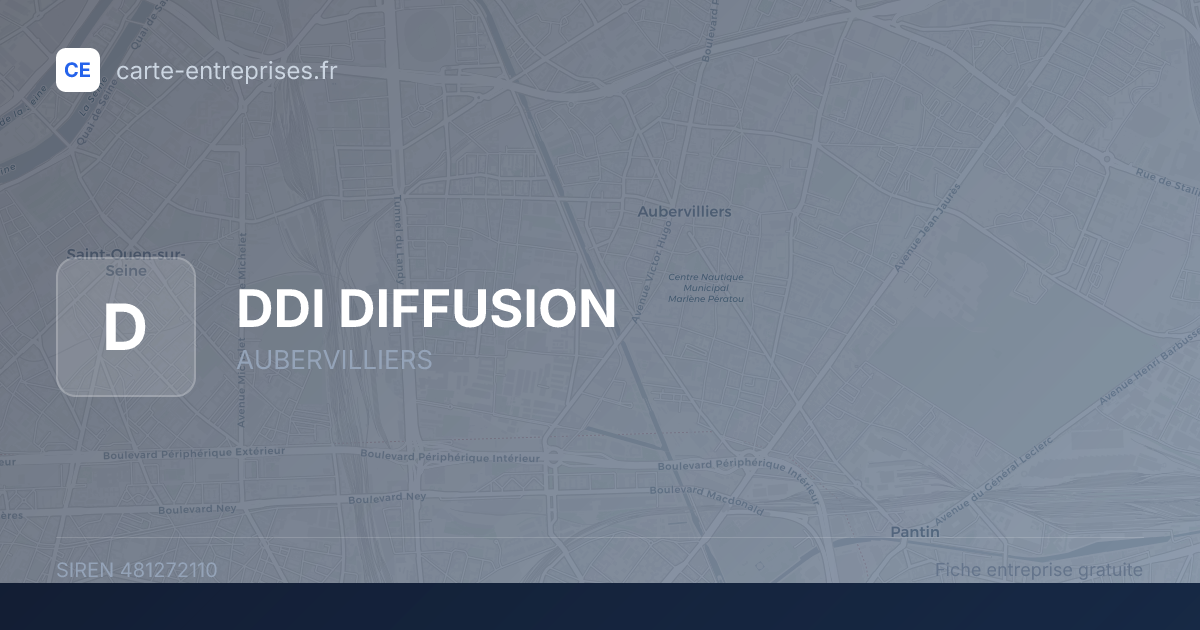 DDI DIFFUSION — 481272110 — fiche entreprise
