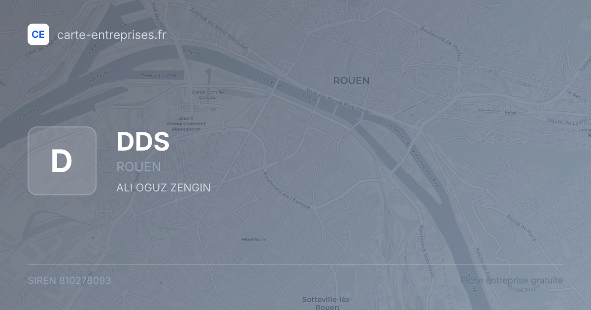DDS — 810278093 — fiche entreprise