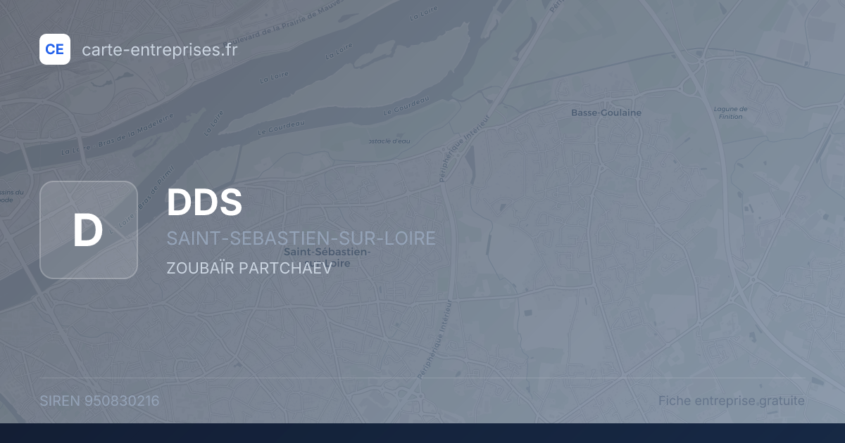 DDS — 950830216 — fiche entreprise