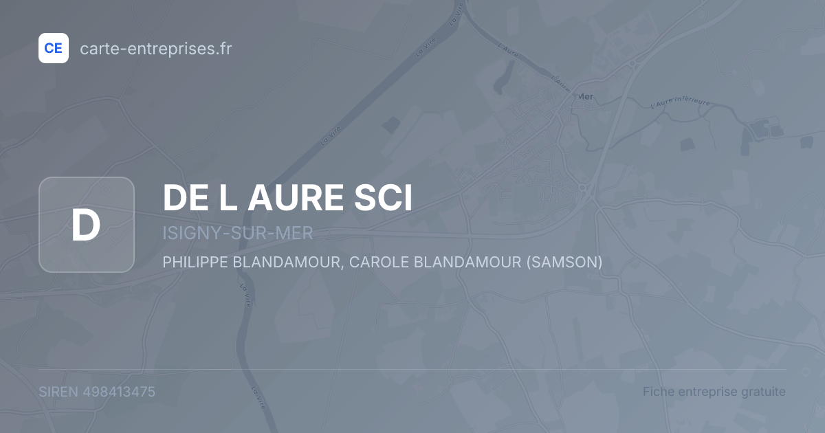 DE L AURE SCI — 498413475 — fiche entreprise