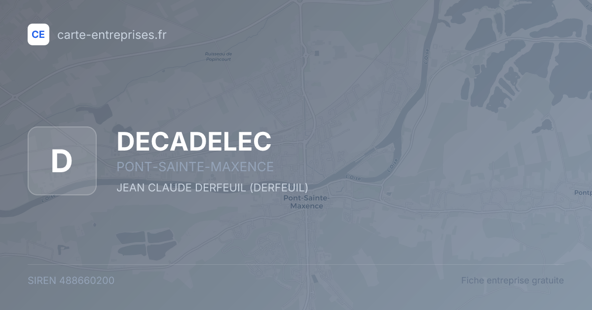 DECADELEC — 488660200 — fiche entreprise