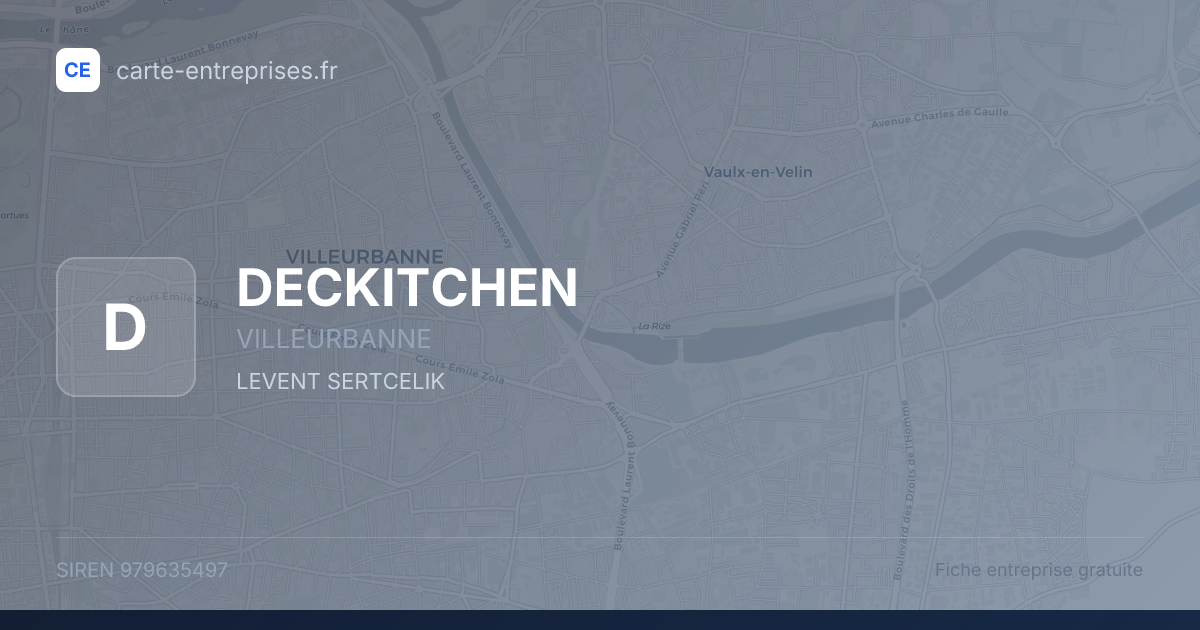 DECKITCHEN — 979635497 — fiche entreprise