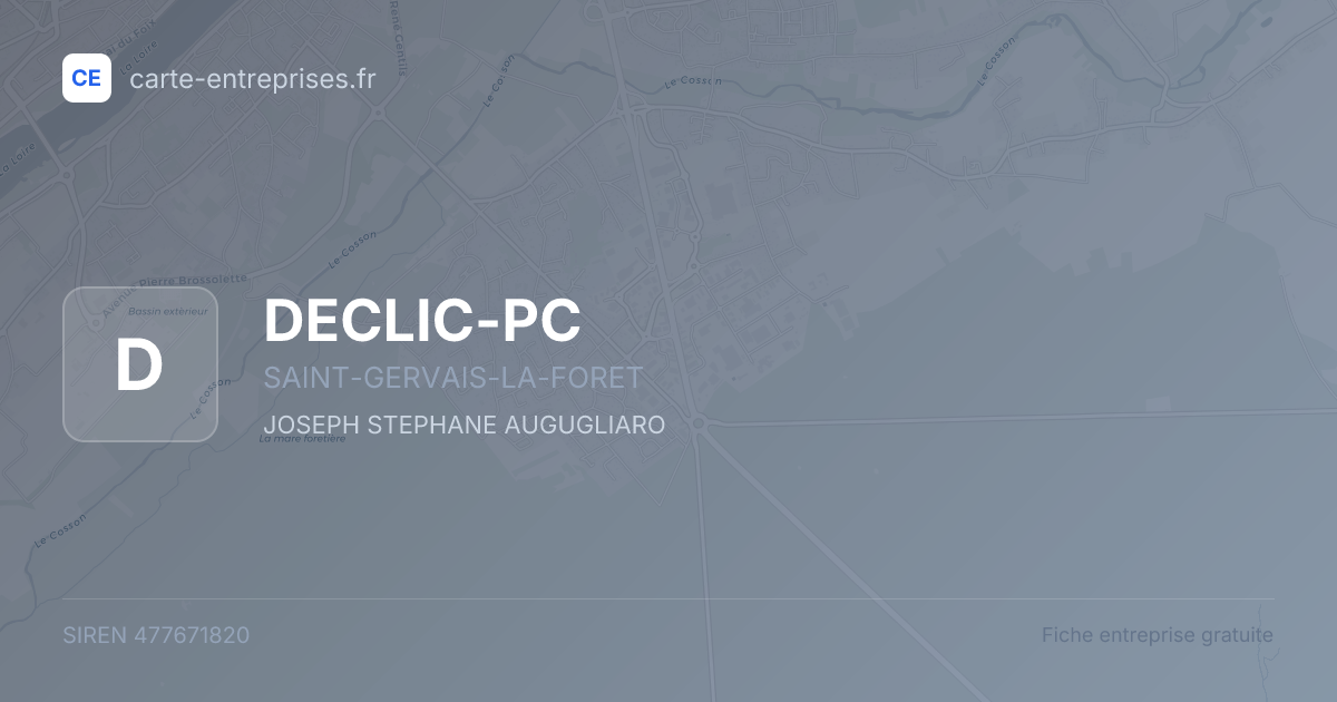 DECLIC-PC — 477671820 — fiche entreprise