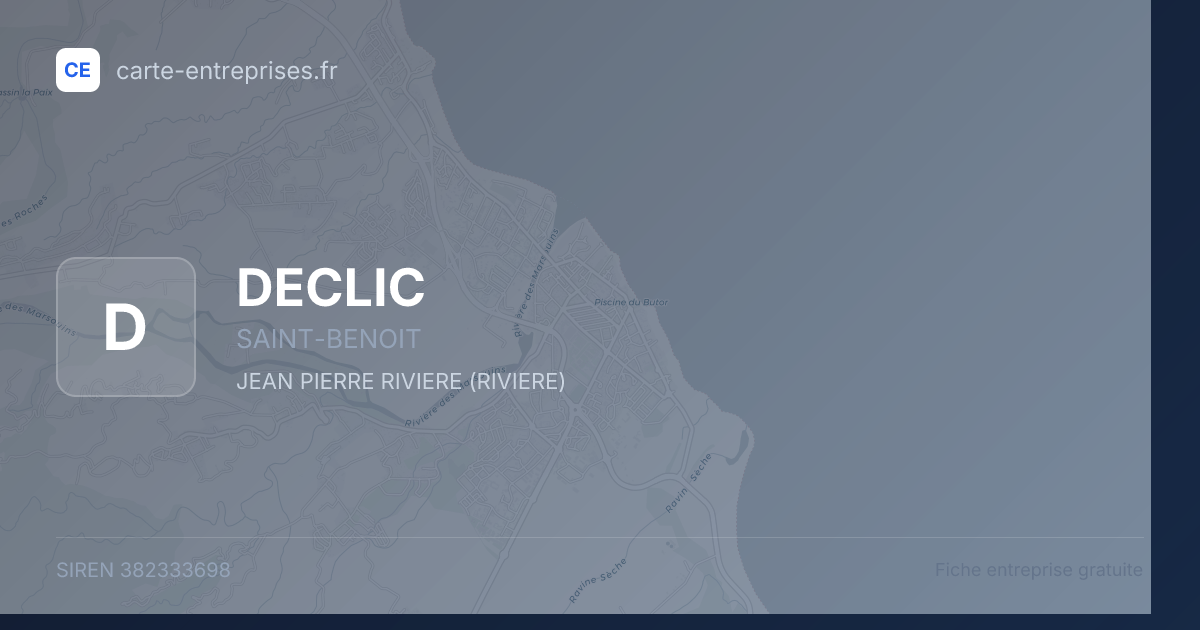 DECLIC — 382333698 — fiche entreprise