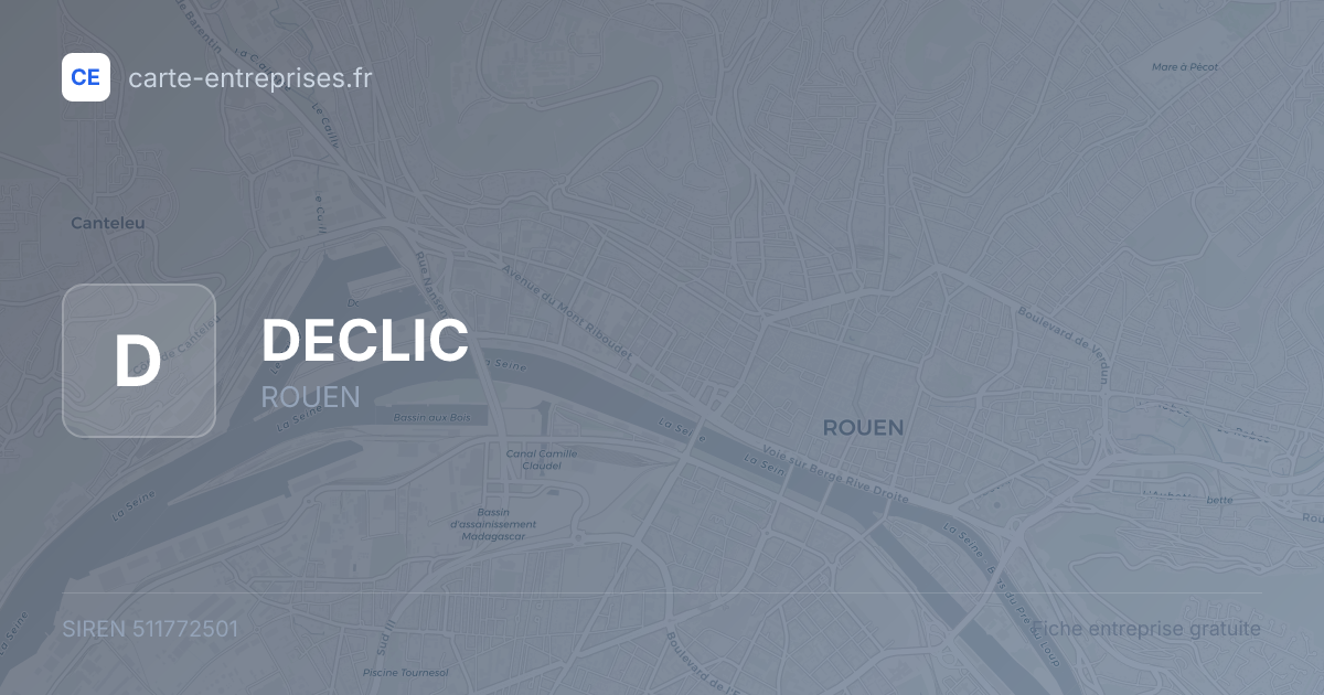 DECLIC — 511772501 — fiche entreprise