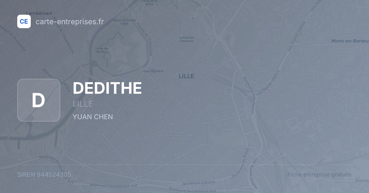 DEDITHE — 944524305 — fiche entreprise