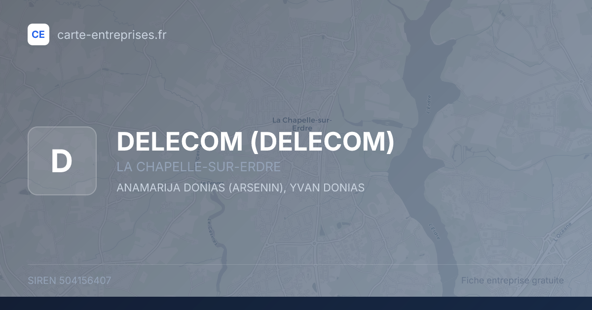 DELECOM — 504156407 — fiche entreprise