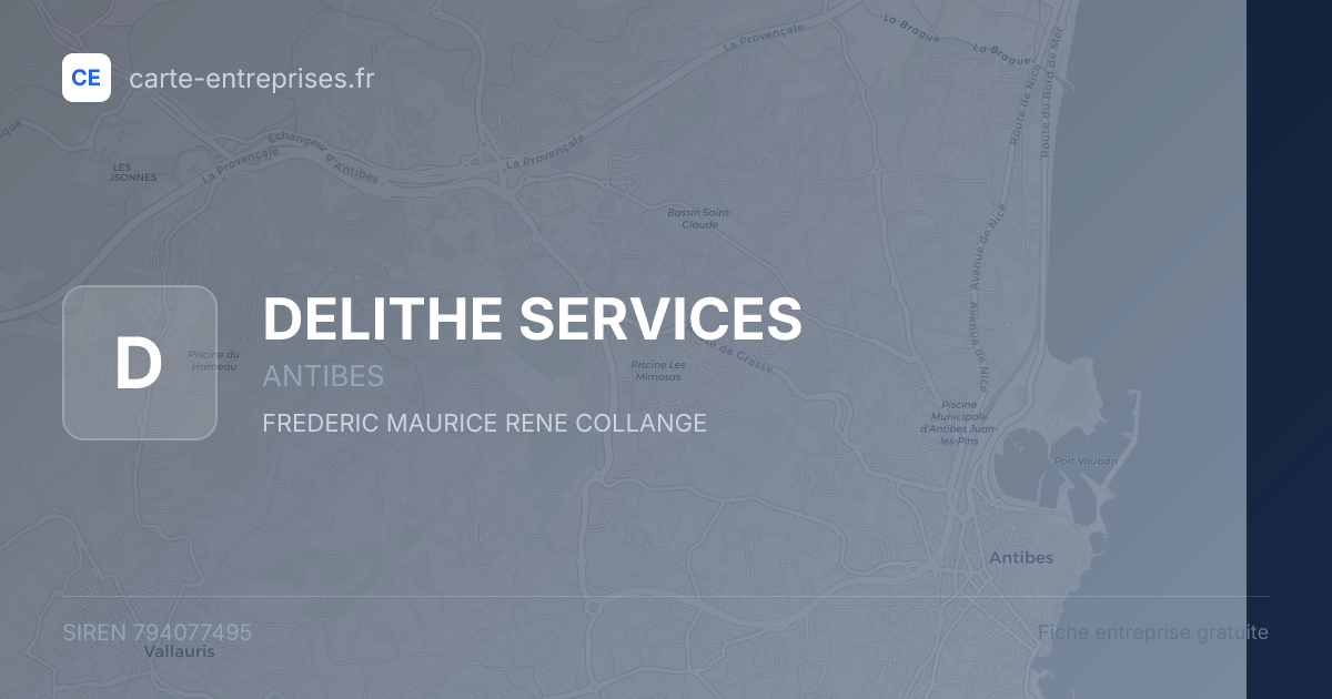 DELITHE SERVICES — 794077495 — fiche entreprise