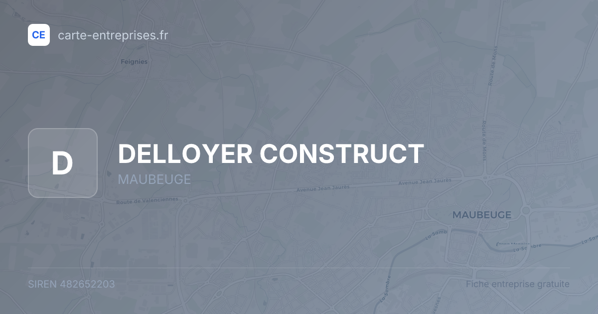 DELLOYER CONSTRUCT — 482652203 — fiche entreprise