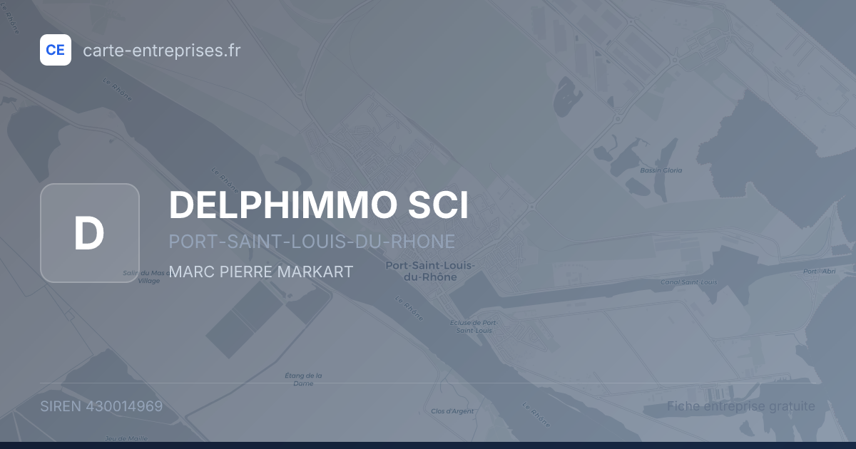 DELPHIMMO SCI — 430014969 — fiche entreprise
