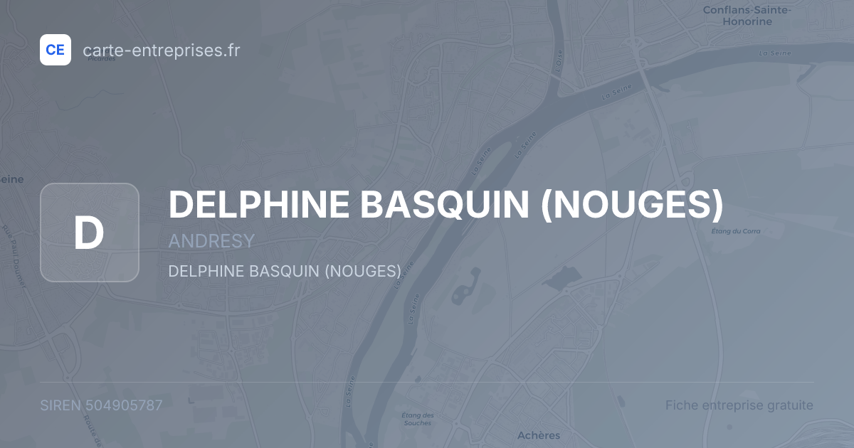 DELPHINE BASQUIN (NOUGES) — 504905787 — fiche entreprise