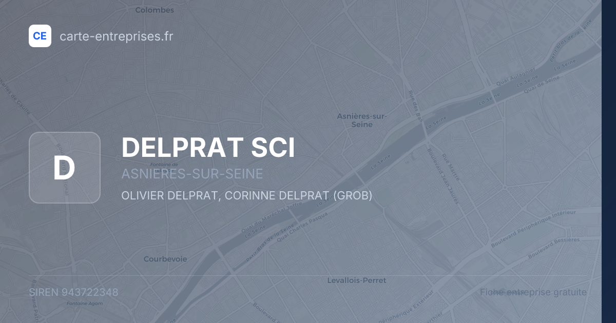DELPRAT SCI — 943722348 — fiche entreprise