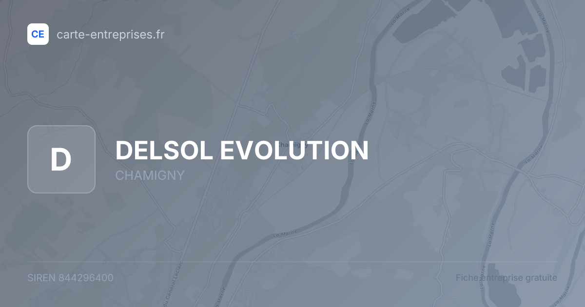 DELSOL EVOLUTION — 844296400 — fiche entreprise