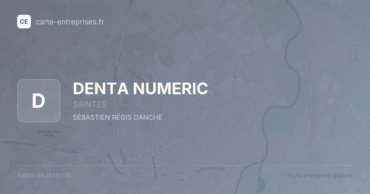 DENTA NUMERIC — 983856378 — fiche entreprise