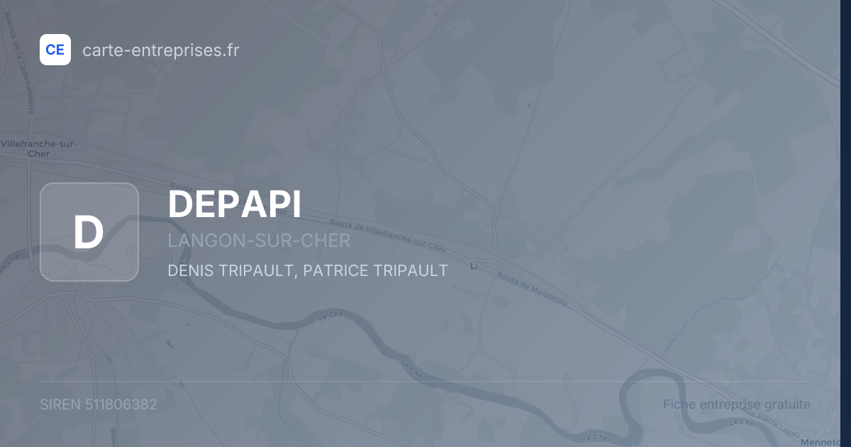 DEPAPI — 511806382 — fiche entreprise