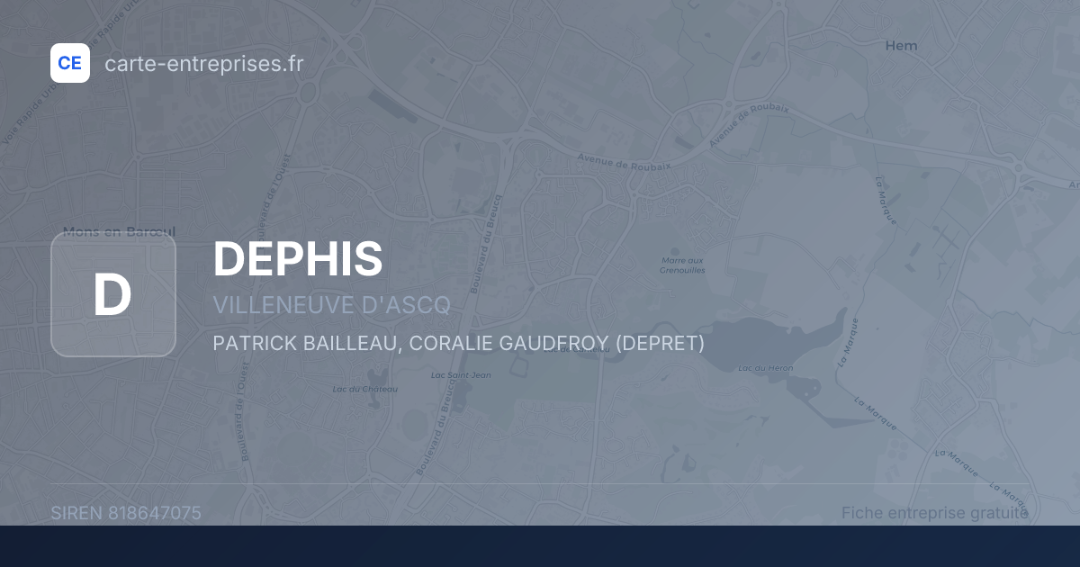 DEPHIS — 818647075 — fiche entreprise